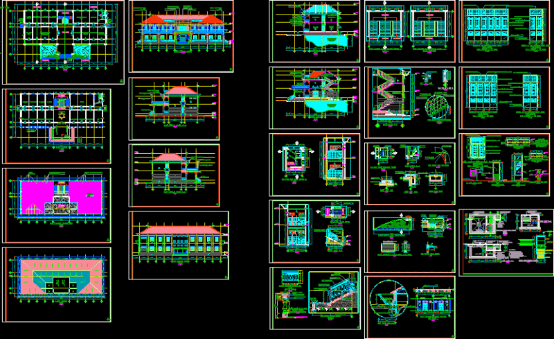 Headquarters In Vietnam DWG Block for AutoCAD