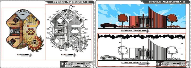 Helicoidal Housing DWG Plan for AutoCAD