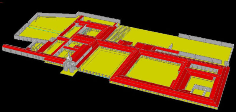 Heritage Site, Hacienda San Jose Del Carmen, The Huique, Chile DWG Model for AutoCAD