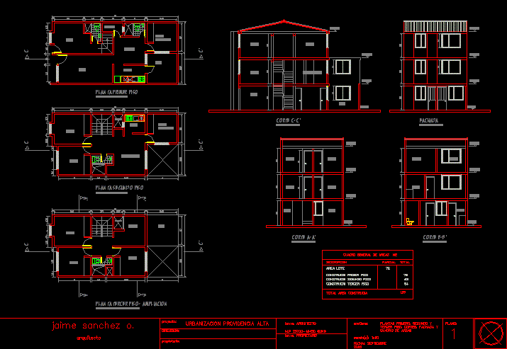 High Providence DWG Section for AutoCAD