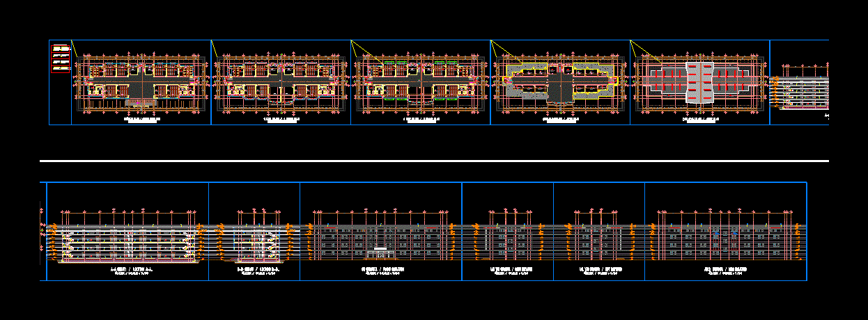 Проект школы автокад