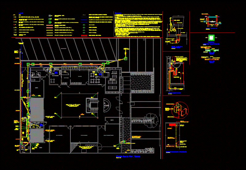 Higher Education School DWG Detail for AutoCAD