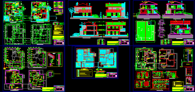 Home Asturias DWG Full Project for AutoCAD