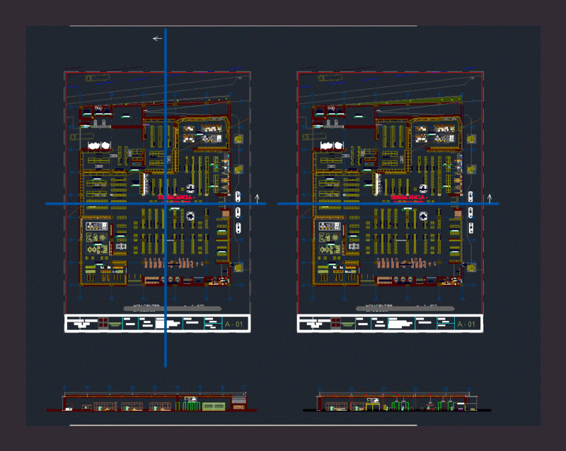 Home Center DWG Block for AutoCAD