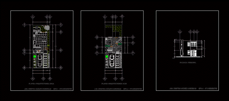 Home DWG Block for AutoCAD