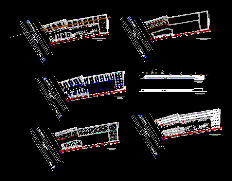 Home DWG Block for AutoCAD