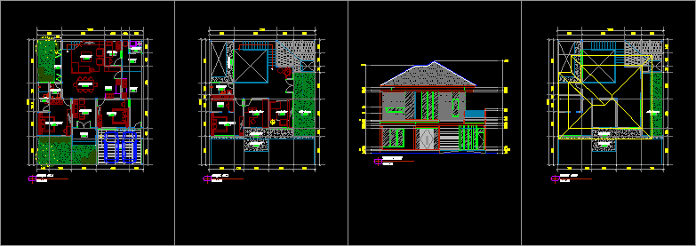 Home DWG Block for AutoCAD • Designs CAD