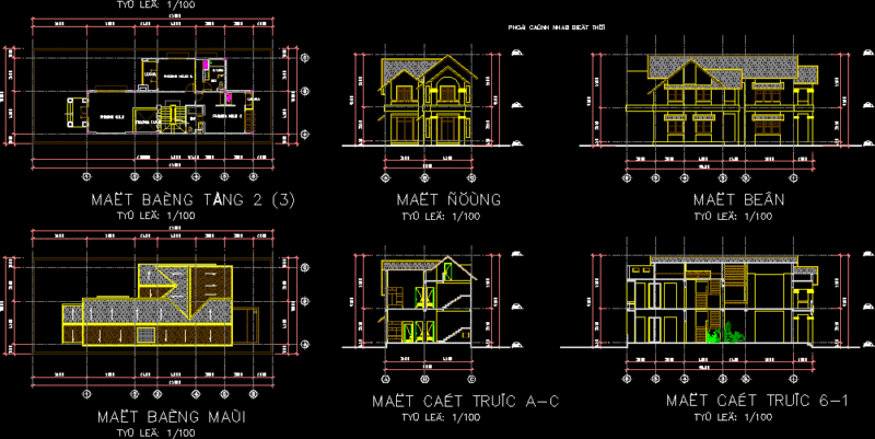 Home DWG Block for AutoCAD