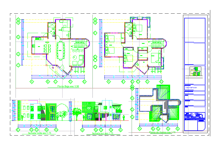 Home DWG Block for AutoCAD • Designs CAD