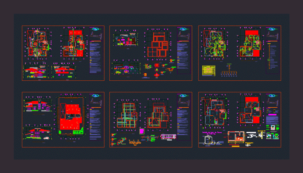 Home DWG Detail for AutoCAD