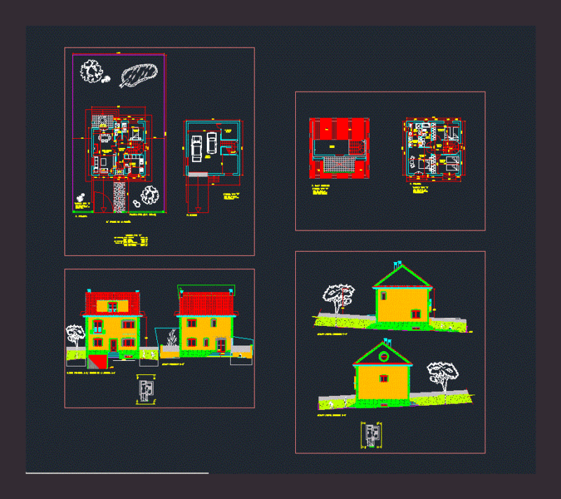 Home DWG Detail for AutoCAD