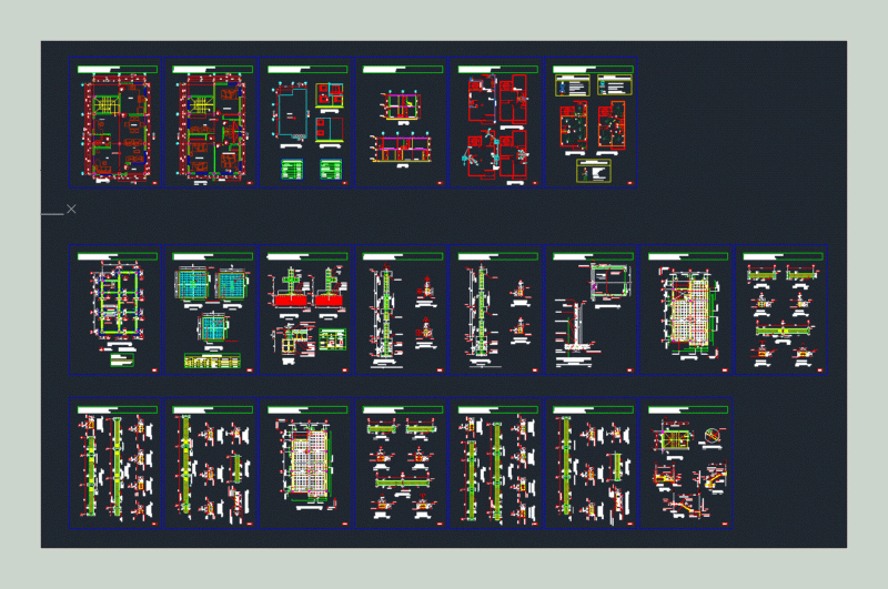 Home DWG Detail for AutoCAD