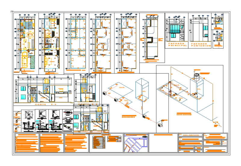 Home DWG Detail for AutoCAD