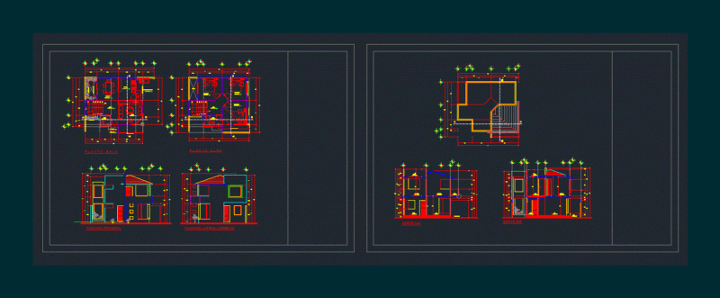 Home DWG Full Project for AutoCAD
