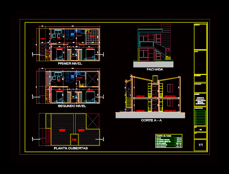 Home DWG Full Project for AutoCAD