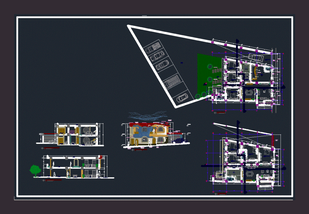 Home DWG Full Project for AutoCAD