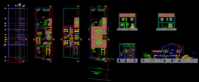Home DWG Plan for AutoCAD