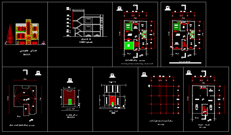 Home DWG Plan for AutoCAD