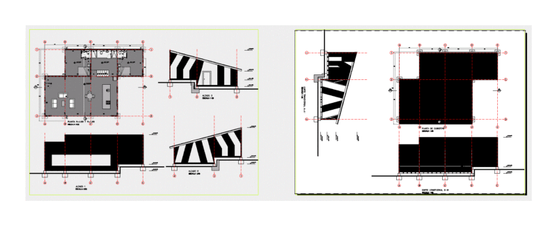 Home In Wood DWG Block for AutoCAD