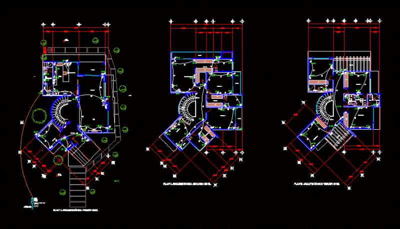 Home Room DWG Block for AutoCAD