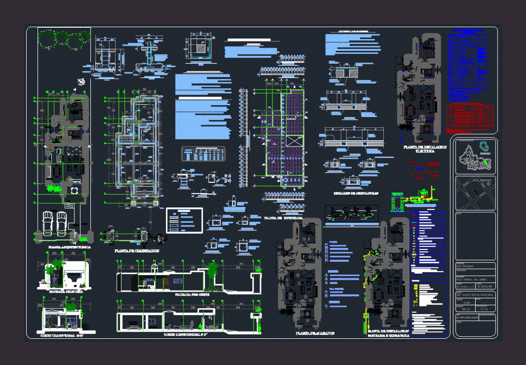 Home Room DWG Detail for AutoCAD