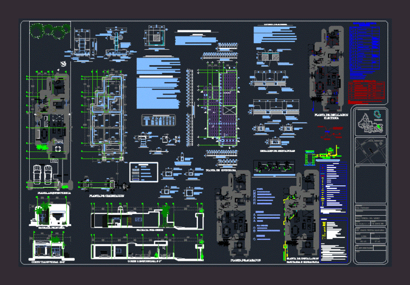 Home Room DWG Detail for AutoCAD