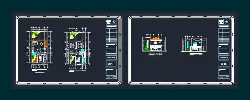 Home Room DWG Plan for AutoCAD