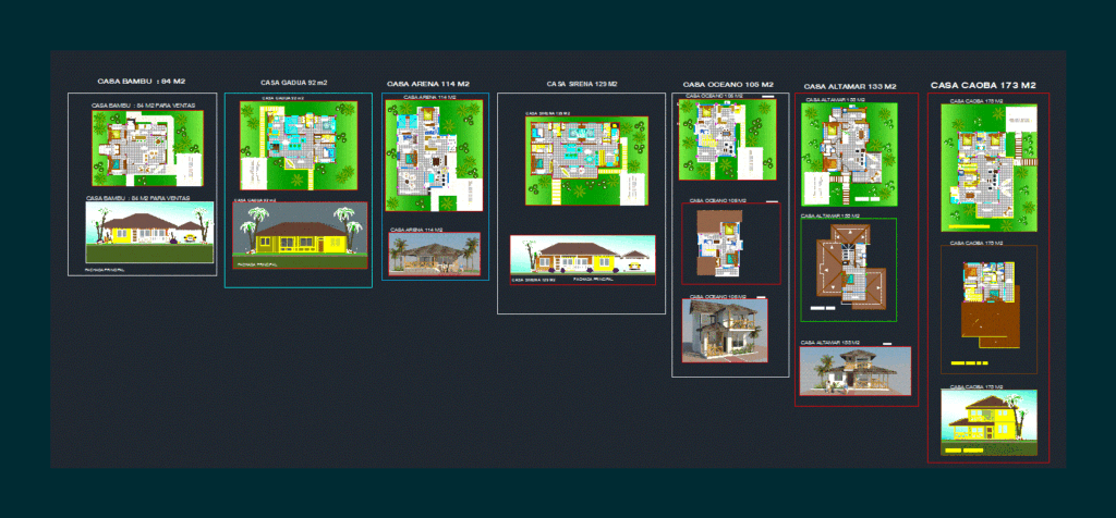 Home Sales DWG Full Project for AutoCAD