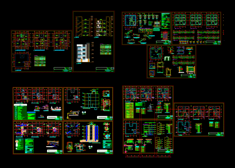 Home Trade DWG Block for AutoCAD