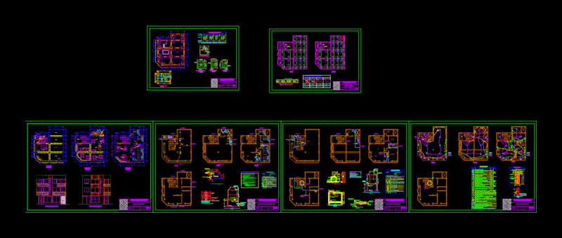 Home Trade DWG Plan for AutoCAD