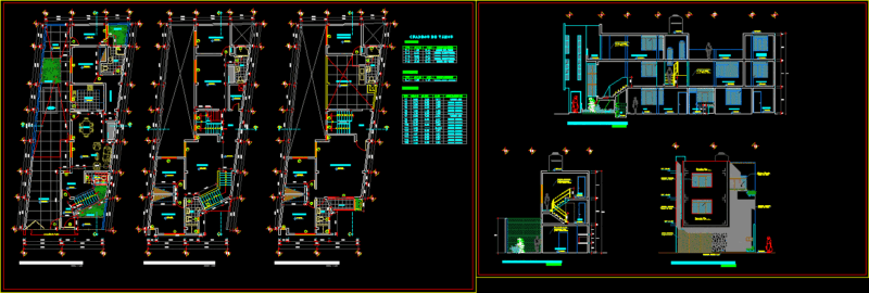 Homes On Irregular DWG Plan for AutoCAD