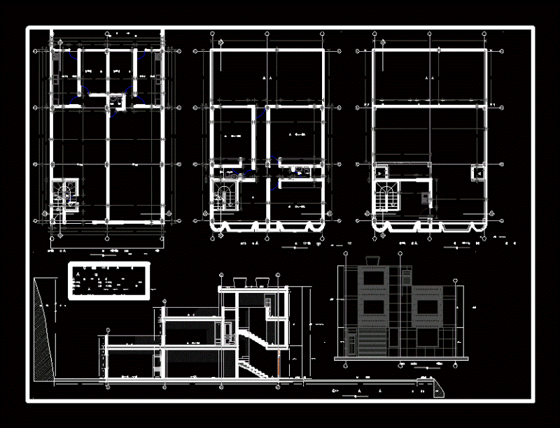 Homestead DWG Block for AutoCAD