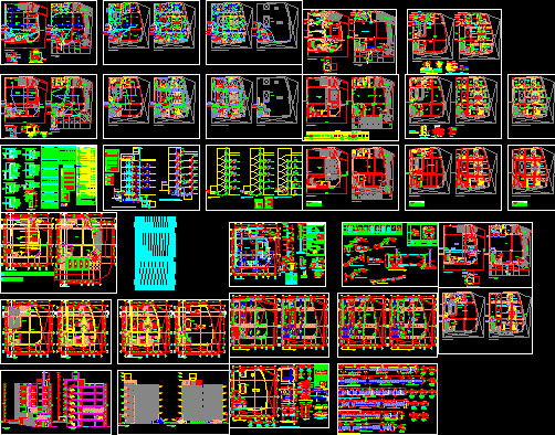 Hostal ( Hostelry ) DWG Full Project for AutoCAD • Designs CAD