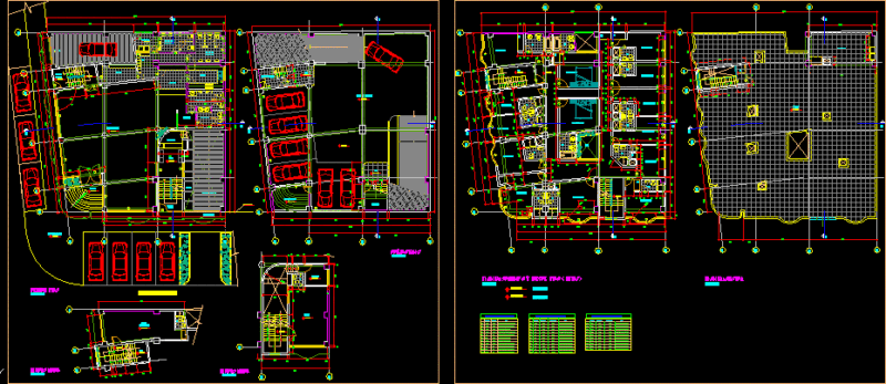 Hostal – Restaurant 2009 DWG Block for AutoCAD