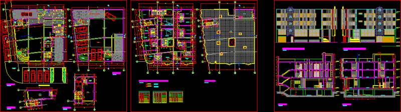 Hostal – Restaurant DWG Section for AutoCAD