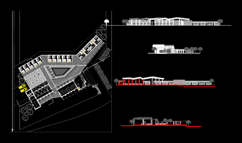 Hostal Hostal Alpachiri DWG Full Project for AutoCAD