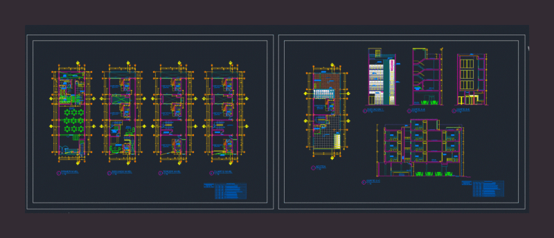 Hostal Hostel DWG Block for AutoCAD