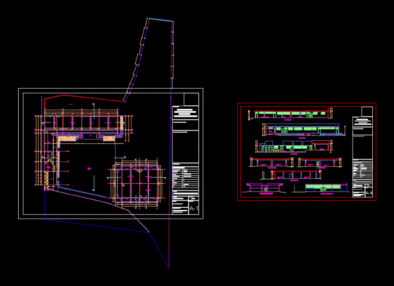 Hostel For Adolescents DWG Section for AutoCAD