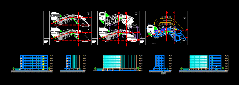 Hotel 5 Star DWG Block for AutoCAD