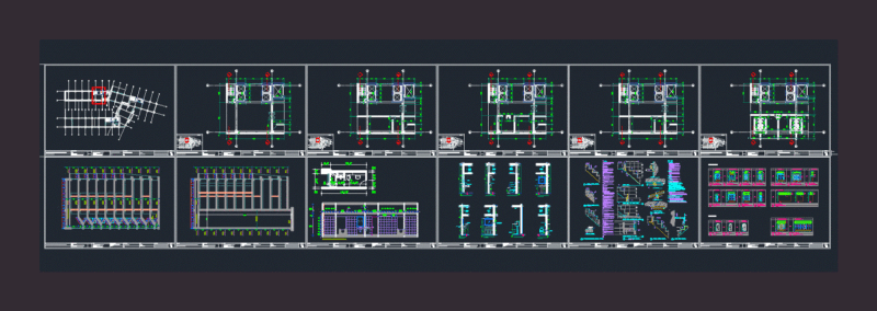 5 Stars Hotel, Lodging Hotel 2D DWG Detail for AutoCAD