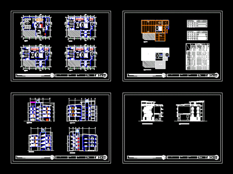 Hotel – Restaurant In Chilete DWG Block for AutoCAD