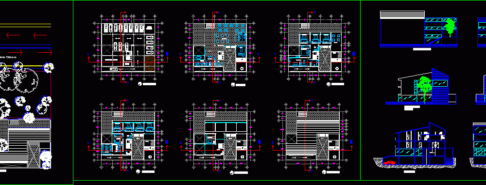 Dwg проект поликлиники