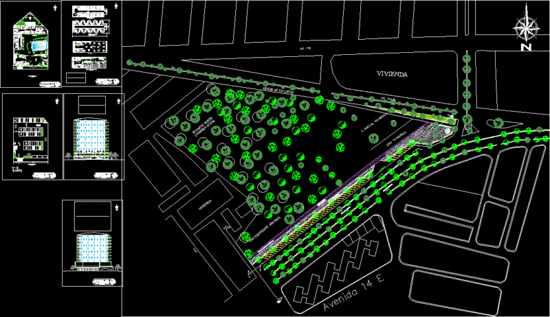 Hotel Boutique DWG Block for AutoCAD