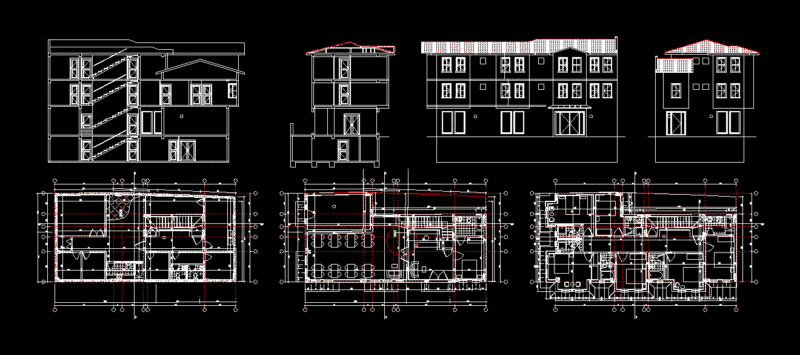 Hotel Boutique DWG Block for AutoCAD