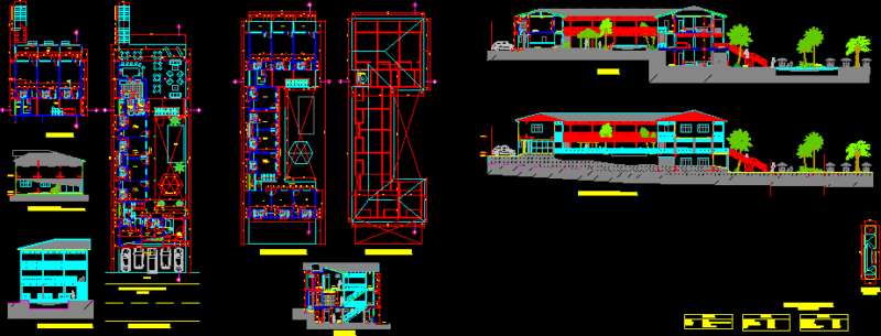Hotel Design DWG Plan for AutoCAD