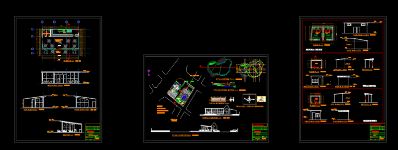 Hotel DWG Block for AutoCAD