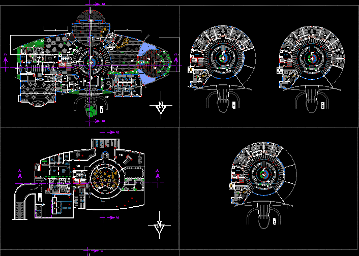 Карта москвы dwg