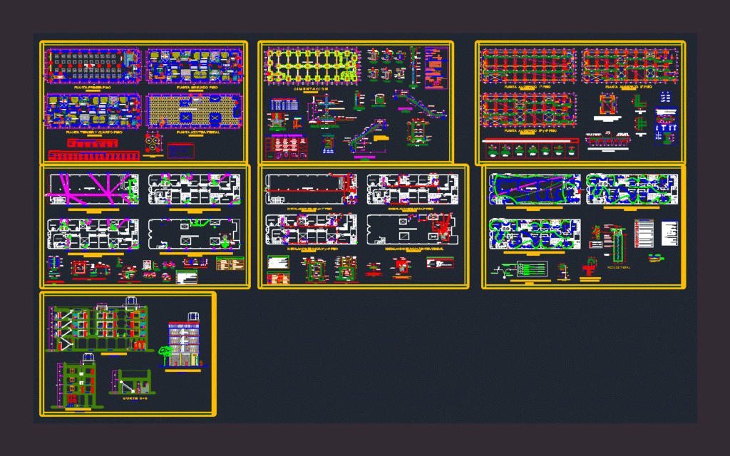 Hotel DWG Detail for AutoCAD