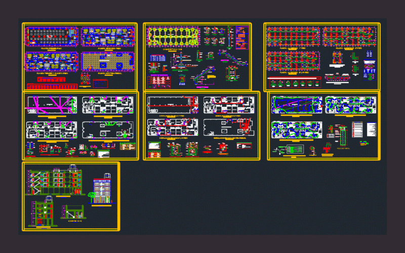 Hotel DWG Detail for AutoCAD