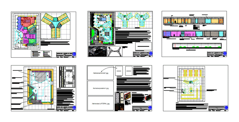 Hotel DWG Full Project for AutoCAD